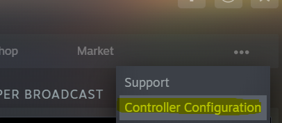 American Truck Simulator Controller Configuration