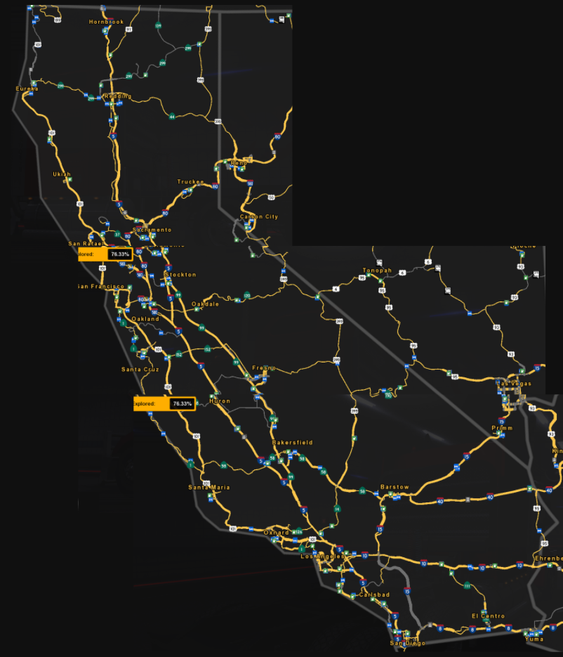 california American Truck Simulator