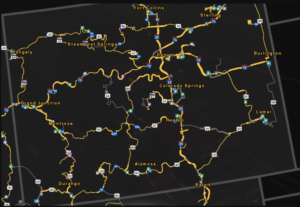 Colorado American Truck Simulator Full Map