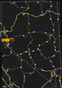 Nevada American Truck Simulator Full Map