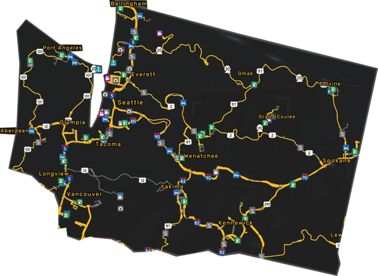 American Truck Simulator Full Map – Learn 2 Truck